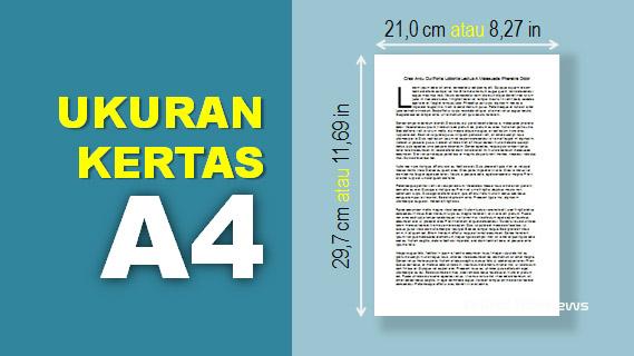 Ukuran Kertas A4 Dalam Cm, Mm, Inci Dan Pixel (Lengkap) 2022