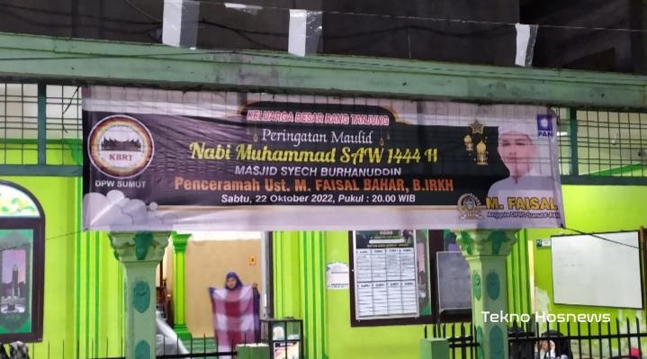 Kbrt Sumut Peringati Maulid Nabi Muhammad Saw 1444 H Di Mesjid Syekh