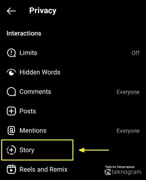 2 Cara Menyembunyikan Story Instagram Dari Orang Tertentu