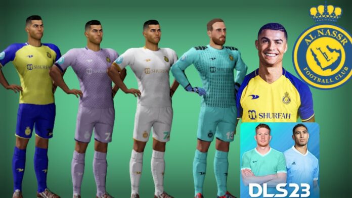 Kit DLS Al Nassr 2023 Terbaru (Dream League Soccer)