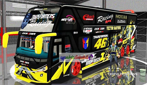 50+ Download Livery Bussid Keren PO Haryantob PNG, HD & XHD