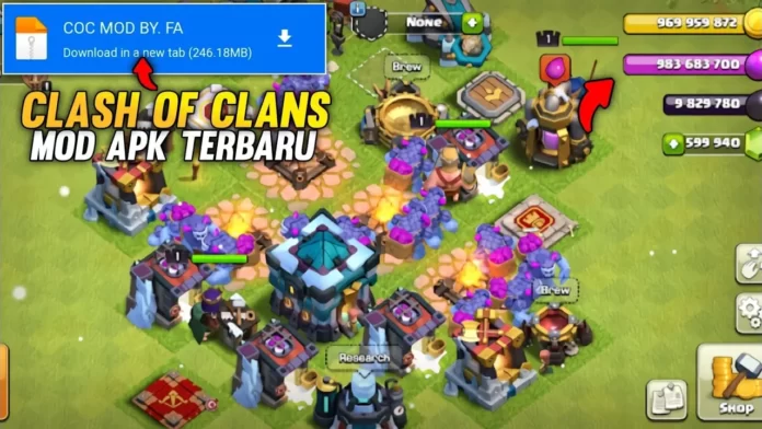Download COC MOD Apk Terbaru 2023, Latest Version Th 15
