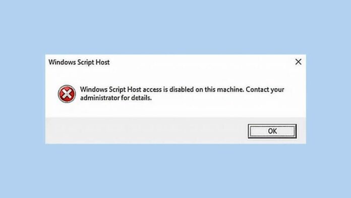 4+ Cara Mengatasi Windows Script Host Access is Disabled...