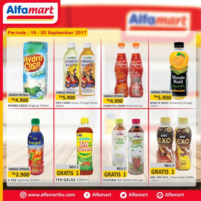 Rekomendasi Minuman di Alfamart Yang Segar Lagi Promo