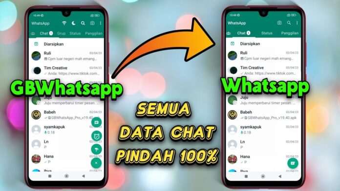 Cara Memindahkan Chat WhatsApp Mod ke WhatsApp Biasa dengan Mudah