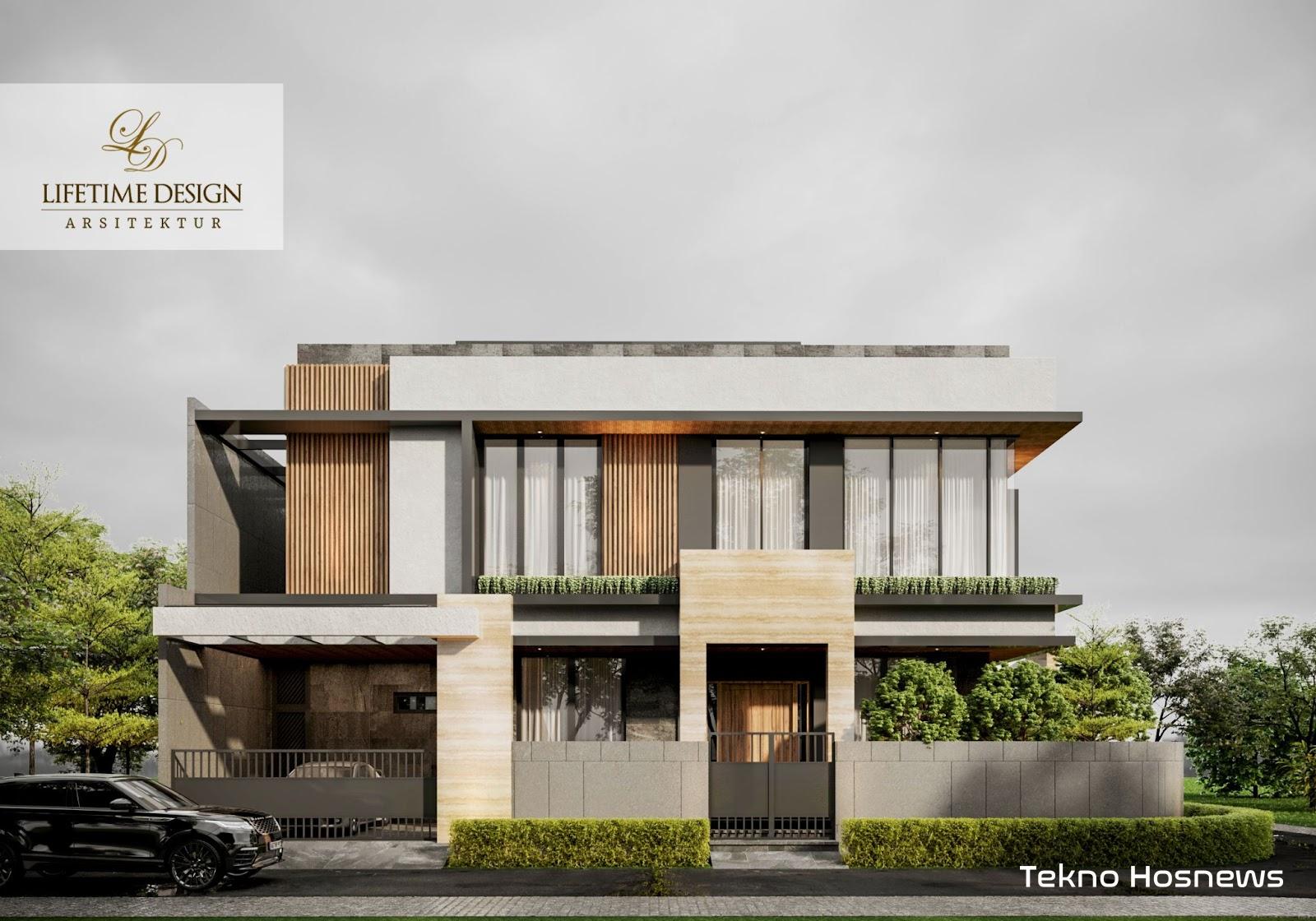 rumah dengan desain minimalis japandi