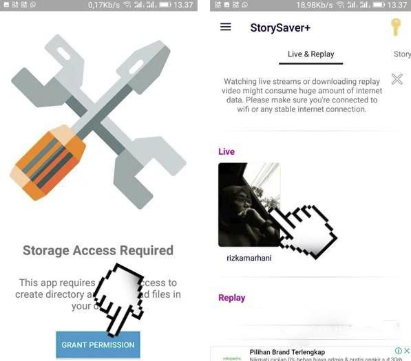 Cara Nonton Live Instagram Tanpa Ketahuan Penguna