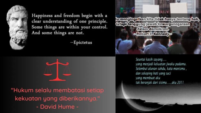 120+Kata-kata Bijak Filsafat,Cinta,Logika,Politik,Hukum