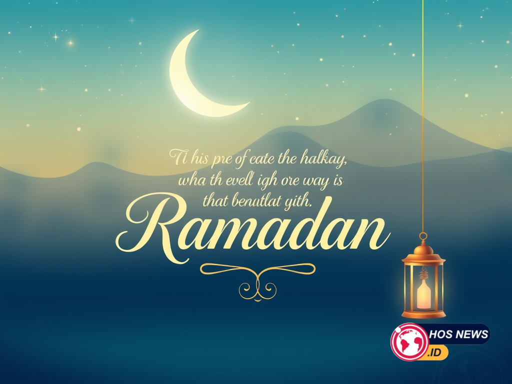 Quotes Bulan Ramadhan Aesthetic