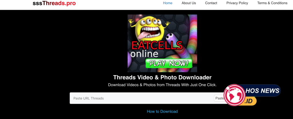 Cara Download Video Threads