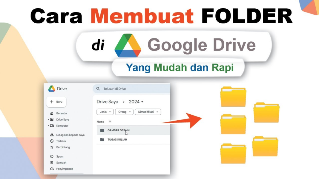 Cara Membuat Folder di Google Drive